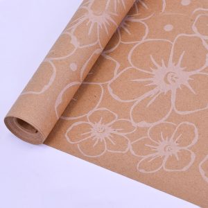 Крафт бумага "Магнолия" 70 см * 400гр Белый