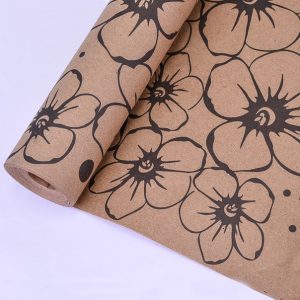 Крафт бумага "Магнолия" 70 см * 400гр Черный