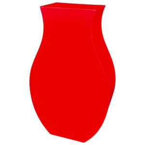 Коробка "Ваза" 16,2х7,5х26,7см Красная