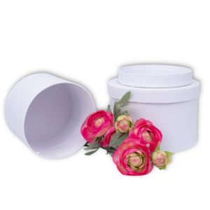 Набор коробок 2 в 1 "Классика" 15,5x10, 12,5x9,5см Белый