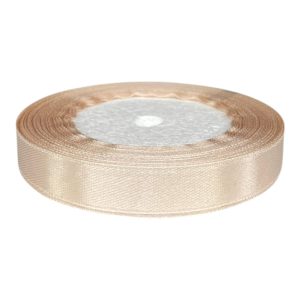 Лента атласная 1,2 см * 25 ярд. Айвори 172