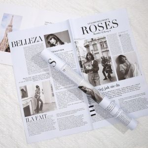 Пленка матовая 58х58см "Roses" Светло-голубая 20л/уп