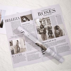 Пленка матовая 58х58см "Roses" Светло-сиреневая 20л/уп