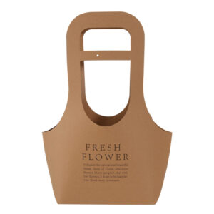 Сумочка "FRESH FLOWERS" 26х9хh32см midi 10шт/уп Крафт