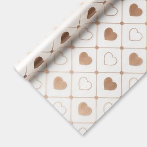 Пленка матовая 58х58см "LOVE" Золото 20л/уп