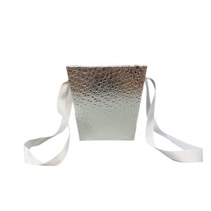 Коробка "Reptile" 14,5х11хh15см Серебро