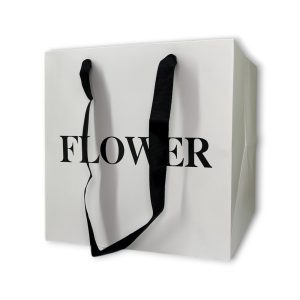 Пакет для цветов "FLOWER" 28х28хh28см Белый