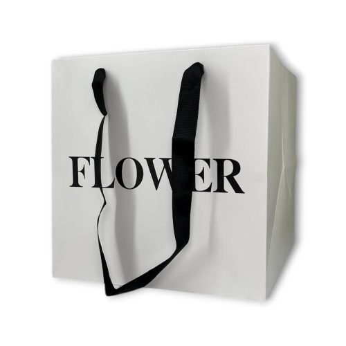 Пакет для цветов "FLOWER" 28х28хh28см Белый