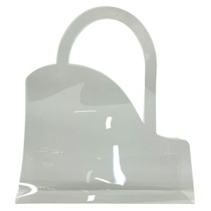 Переноска для цветов прозрачная 30x12xh11x25xhh35см