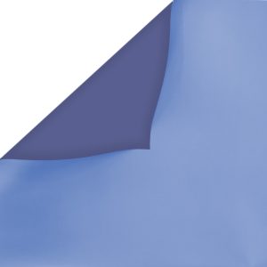 Пленка матовая 58х58см Голубая/пыльно-синяя 20л/уп