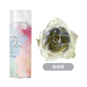 Краска флористическая SINOWRAP PREMIUM 450ml Silver 124 глиттер