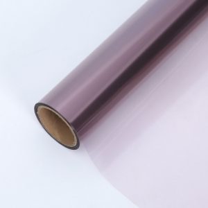 Пленка "Хрусталь" SINOWRAP 58смх10м Бордо 033