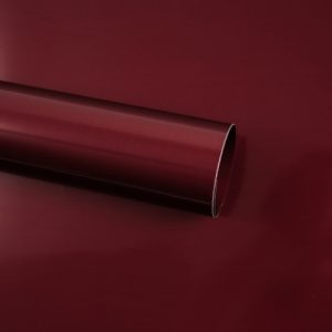 Пленка матовая 52х53см "Glance" суперплотная 85микрон Винная 20л/уп 011